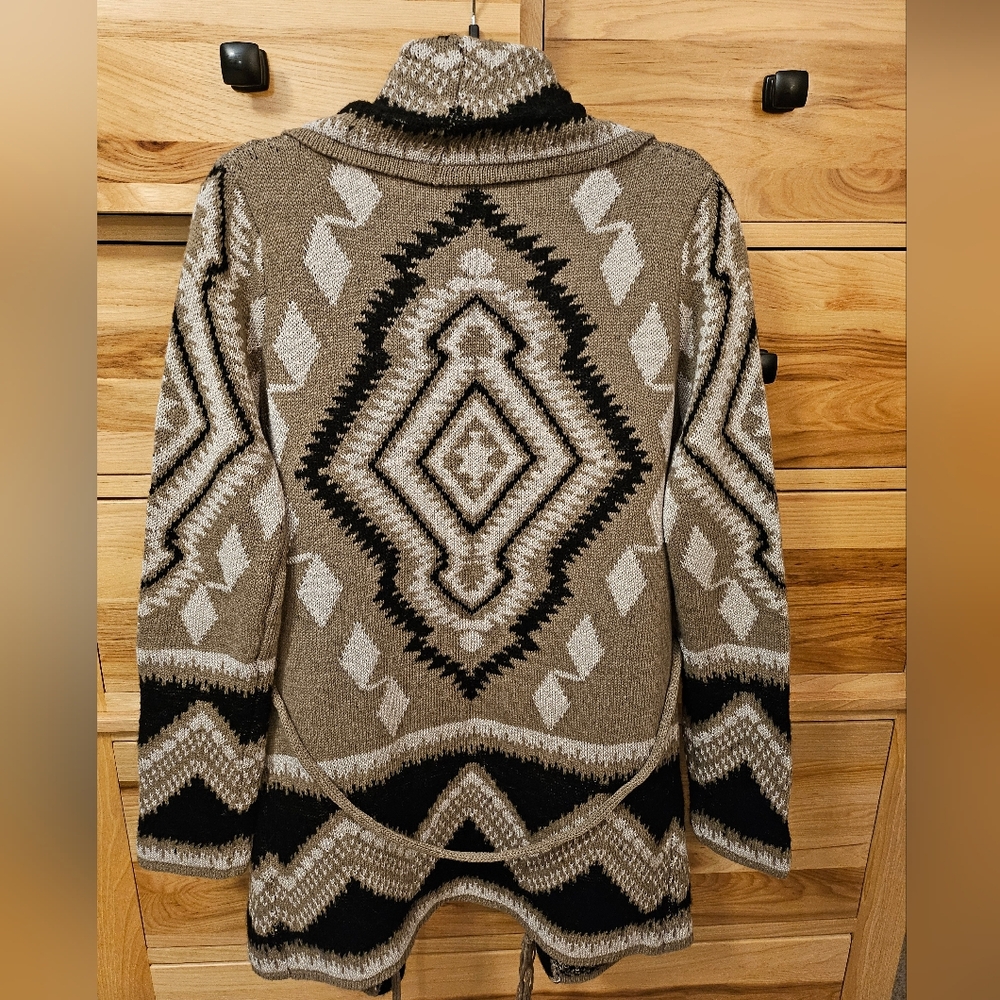Lovestitch Tribal Aztec Western Cardian Sweater